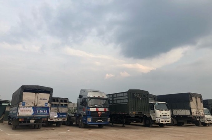 Xe tải chuyên tuyến gửi hàng Hà Nội Ninh Bình 